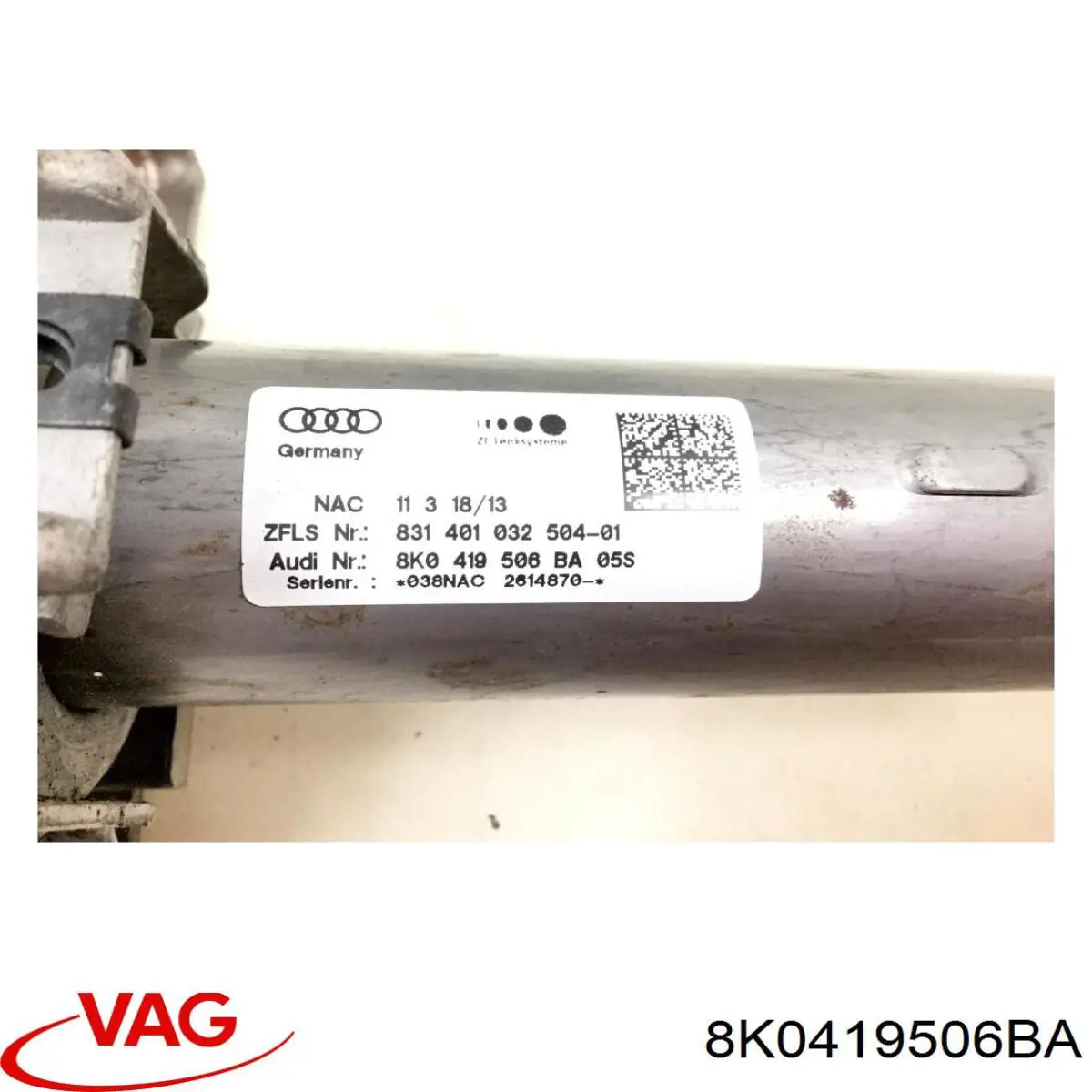 8K0419506BA VAG Колонка рульового управління
