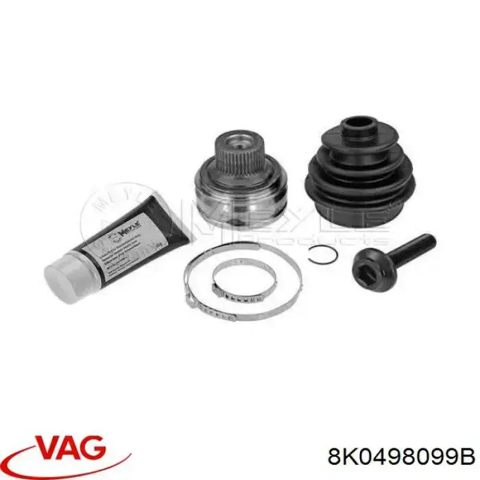 Купити 8K0498099B VAG Шарнір приводу зовнішній