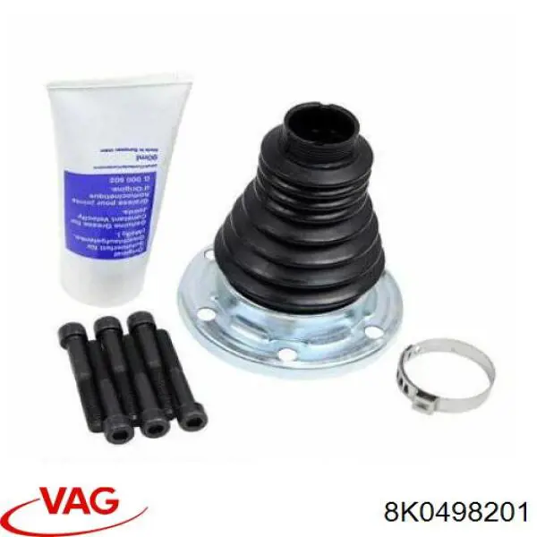 Купити 8K0498201 VAG Пильник шарніра кутових швидкостей внутрішній передній
