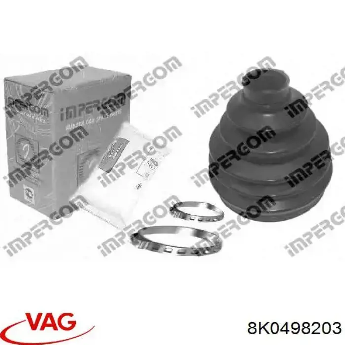 Купити 8K0498203 VAG Пильник шарніра приводу