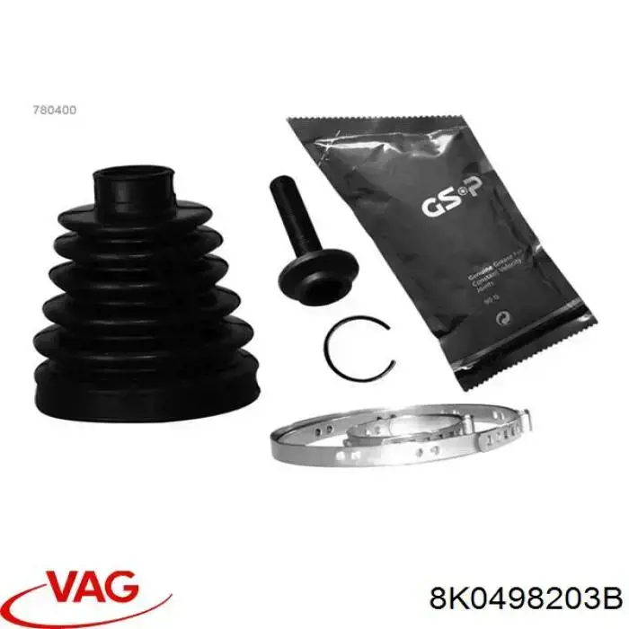 Пильник ШРКШ зовнішній VAG 8K0498203B
