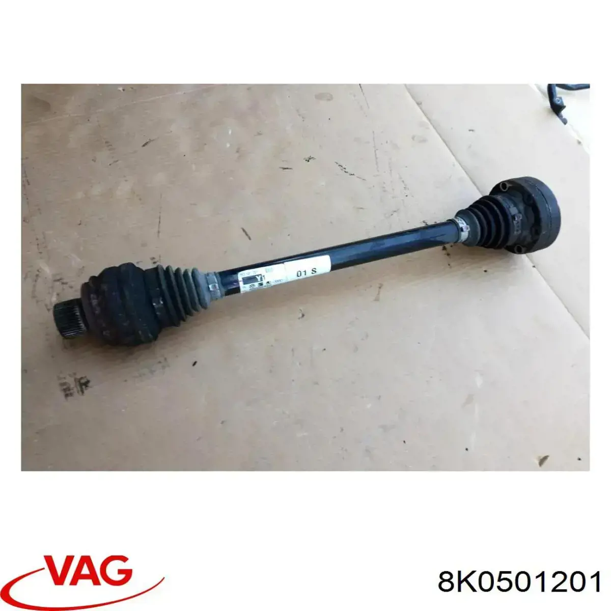 Піввісь задня, ліва VAG 8K0501201 ціна, від 101.35 USD