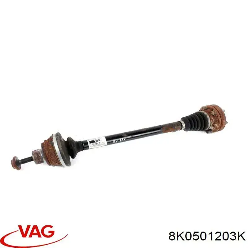 8K0501203K VAG Привід задній