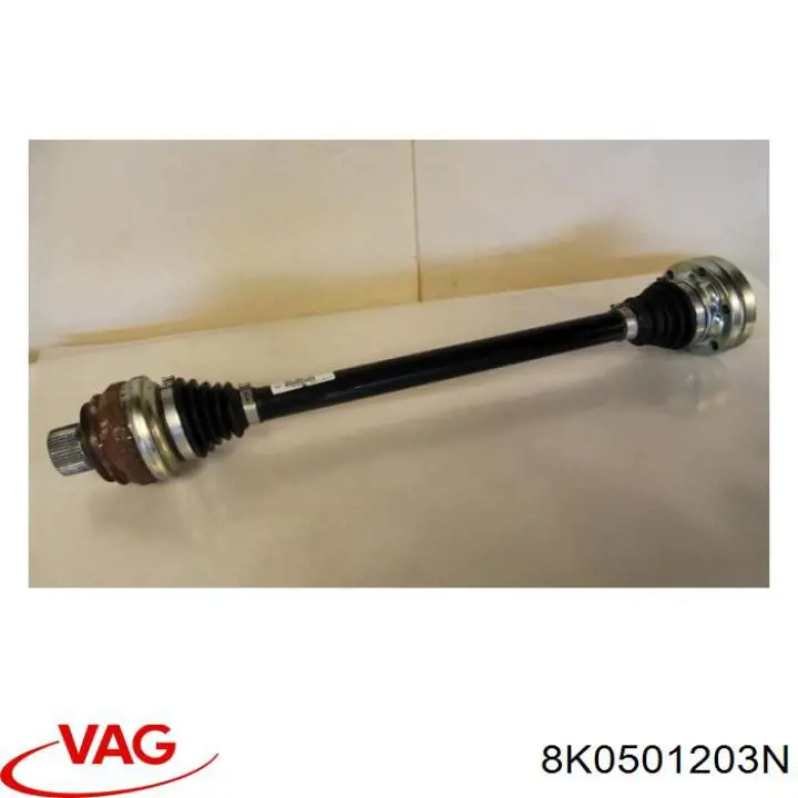 8K0501203N VAG Привід задній