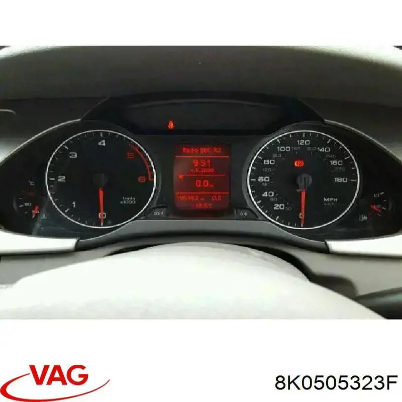 8K0505323F VAG Балансир підвіски задній лівий