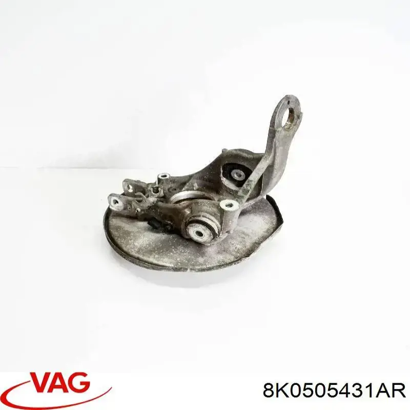 Цапфа - поворотний кулак задній, лівий 8K0505431AR VAG
