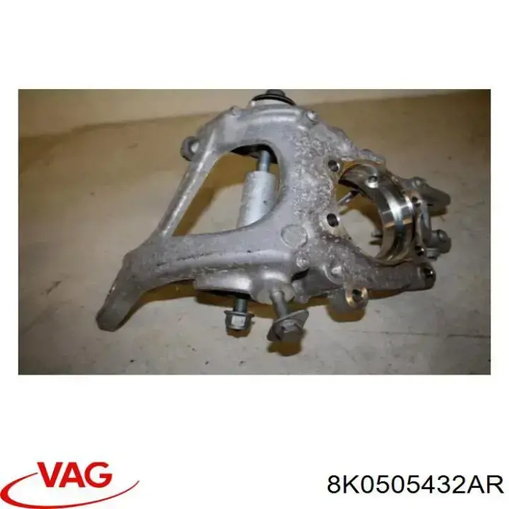 Купити 8K0505432AR VAG Цапфа - поворотний кулак заднім виходом,