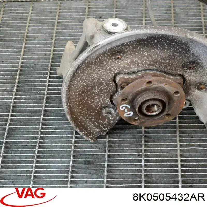 Цапфа поворотного кулака VAG 8K0505432AR ціна, від 18.62 USD