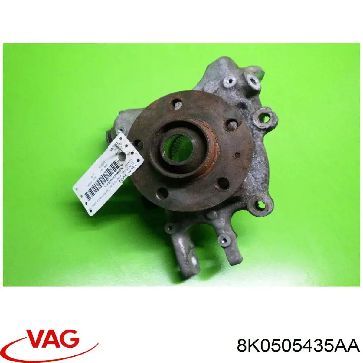 Цапфа - поворотний кулак задній, лівий 8K0505435AA VAG