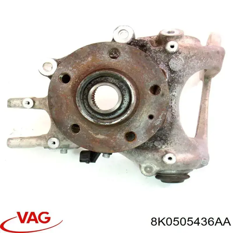 Цапфа - поворотний кулак задній, правий VAG 8K0505436AA ціна, від 25.22 USD