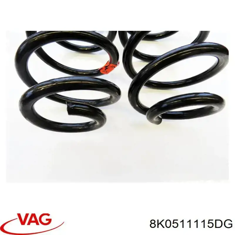 Пружина задня VAG 8K0511115DG ціна, від 24.75 USD