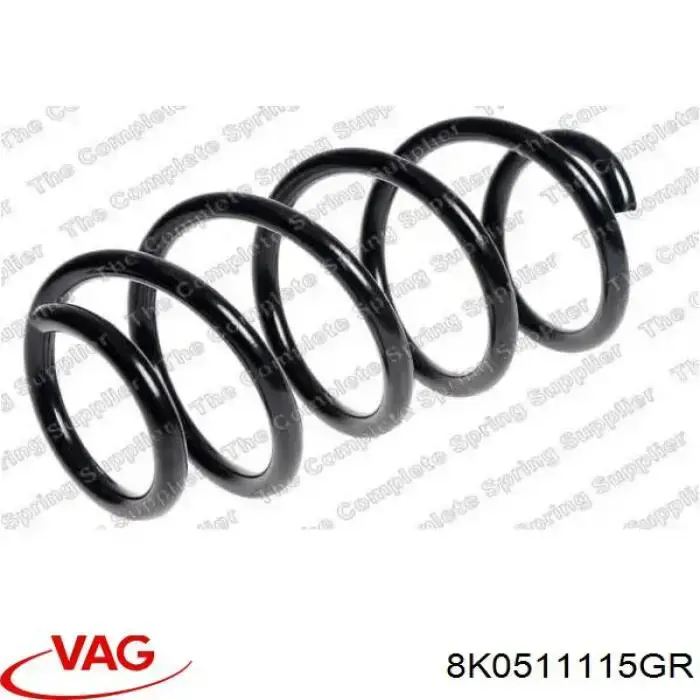 Купити 8K0511115GR VAG Задні пружини