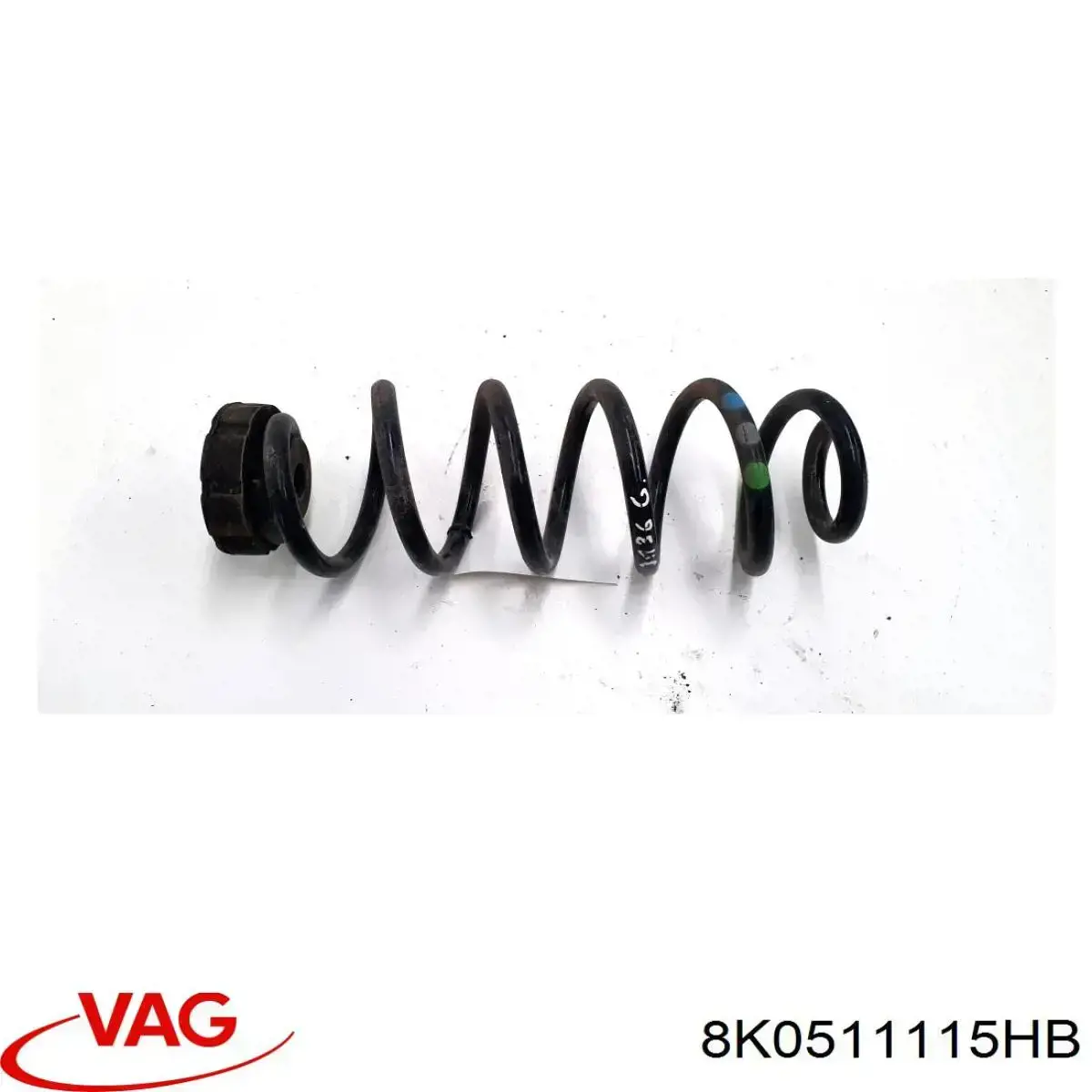 Пружина задня VAG 8K0511115HB ціна, від 37.63 USD