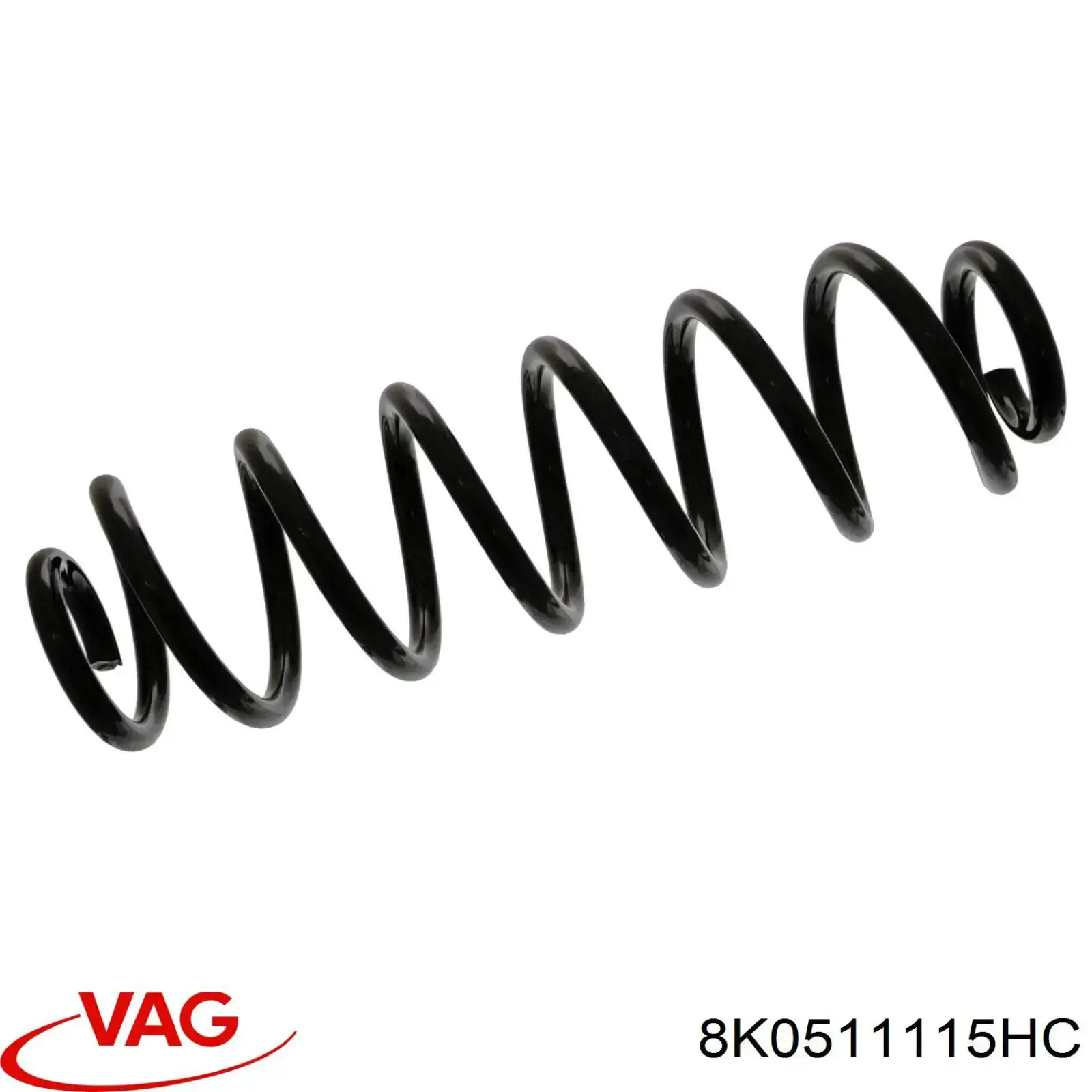 Купити 8K0511115HC VAG Задні пружини
