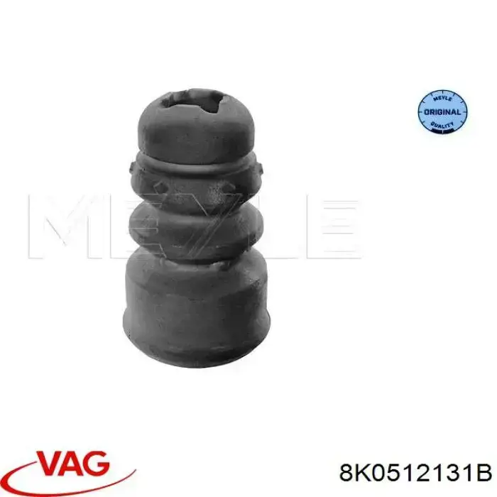 Купити 8K0512131B VAG Буфер-відбійник амортизатора заднього