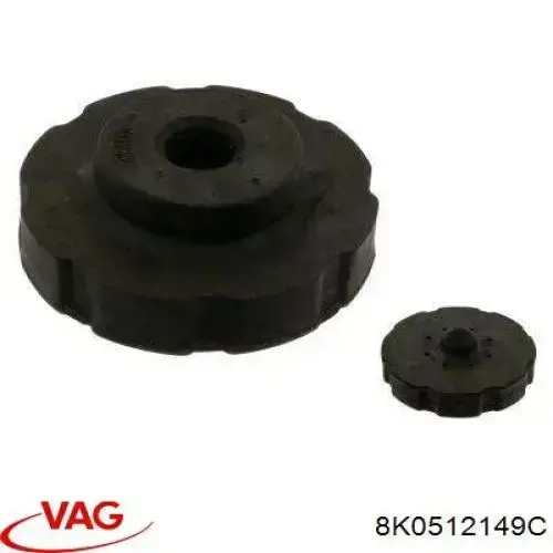 8K0512149C VAG проставка (гумове кільце пружини задньої, верхня)