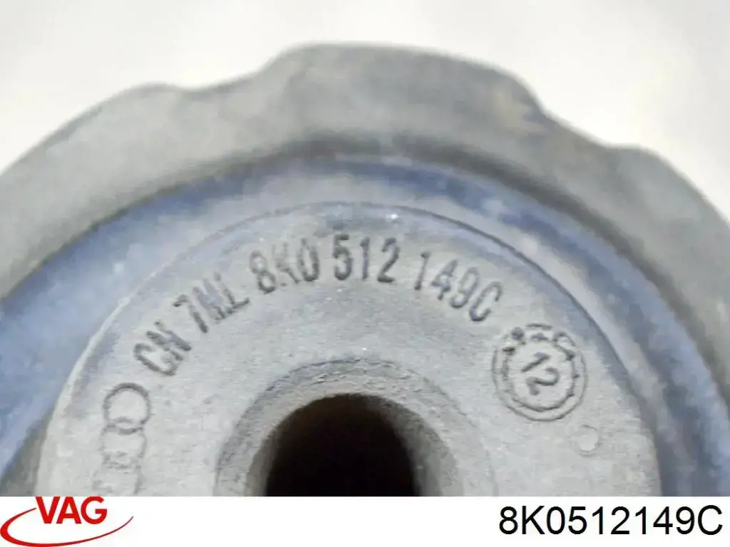 Купити 8K0512149C VAG Проставка (гумове кільце) пружини задньої, верхня