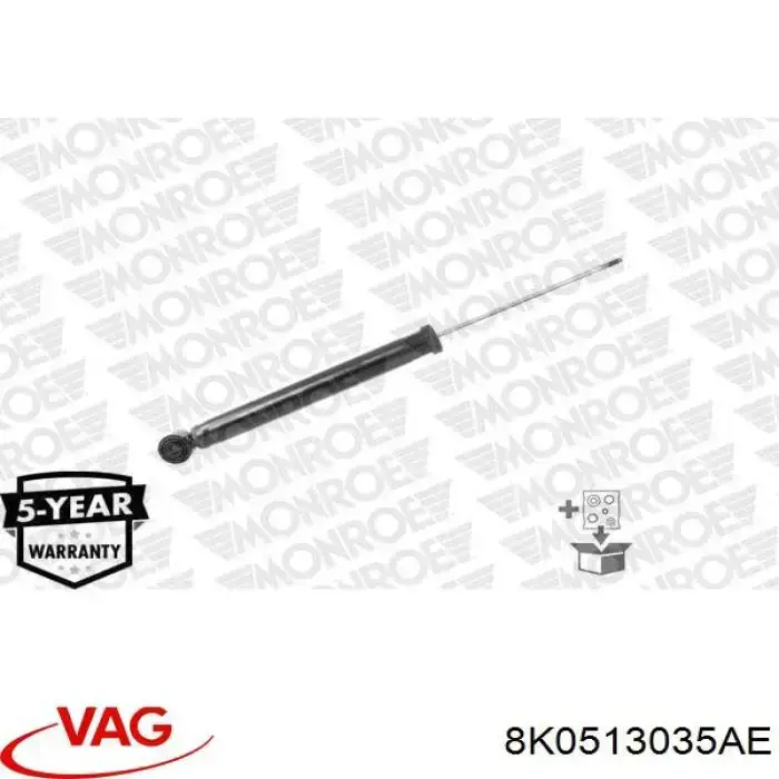 Амортизатор задній VAG 8K0513035AE ціна, від 31.25 USD