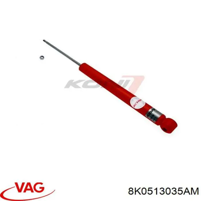 Амортизатор задній VAG 8K0513035AM ціна, від 31.64 USD