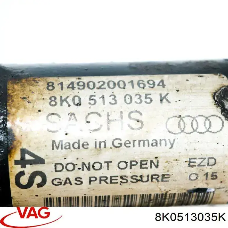 Амортизатор задній 8K0513035K VAG