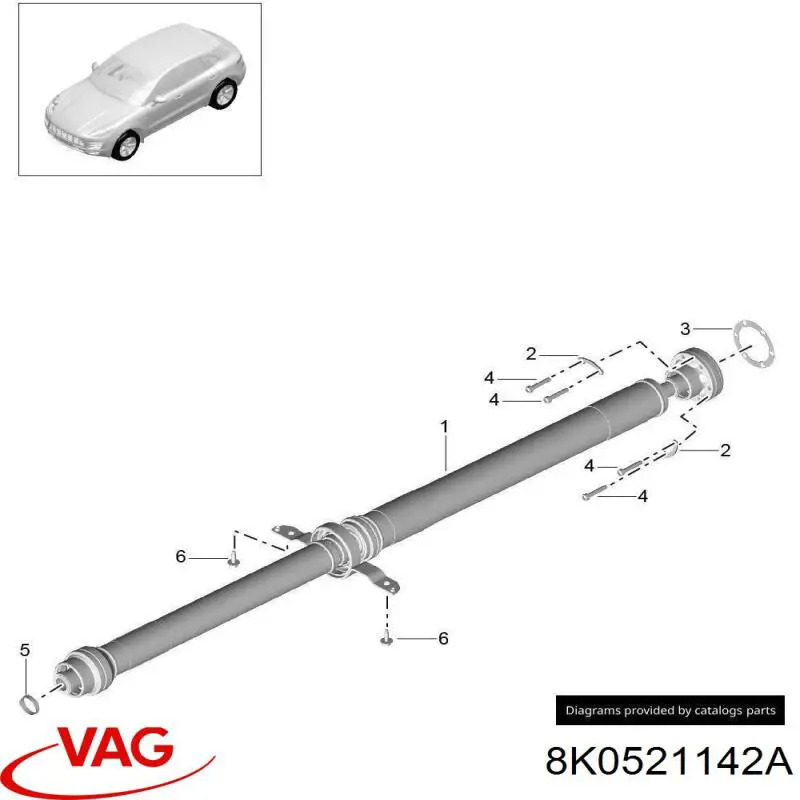  VAG 8W0521142 ціна, від 10.10 USD