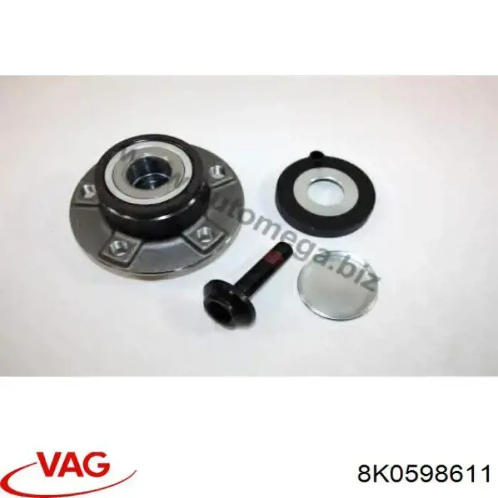8K0598611 VAG Маточина задня