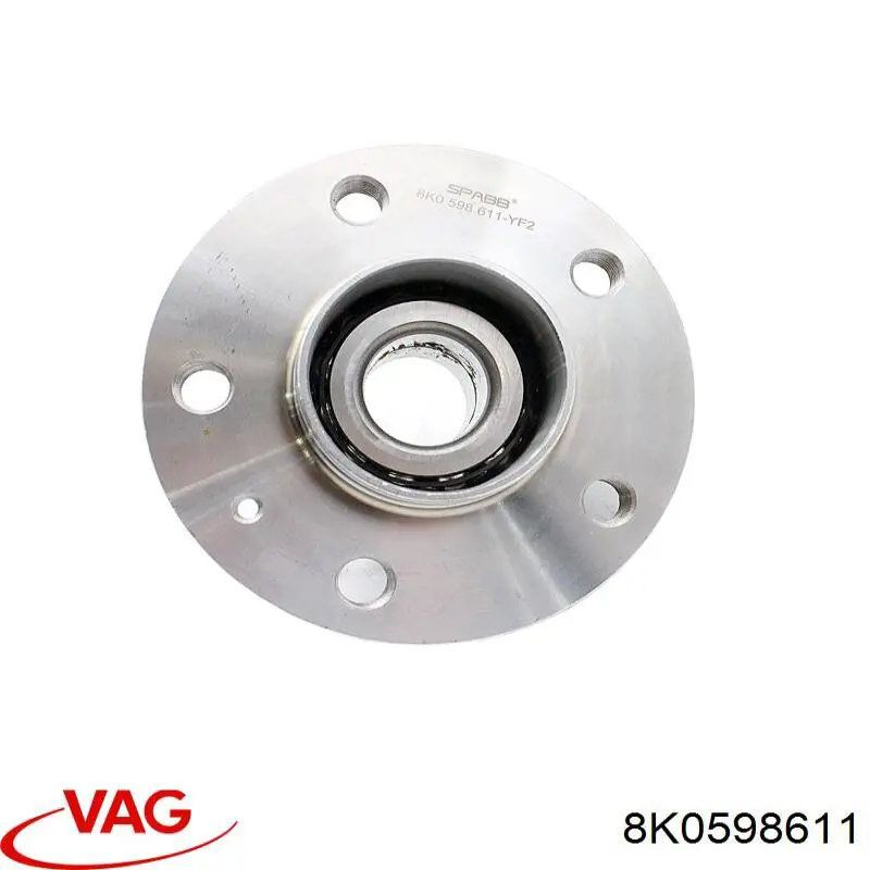 Маточини задніх коліс VAG 8K0598611 ціна, від 25.17 USD