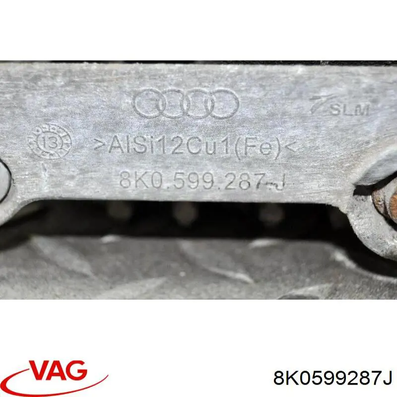 Кронштейн/траверса заднього редуктора, передня VAG 8K0599287J ціна, від 2.56 USD