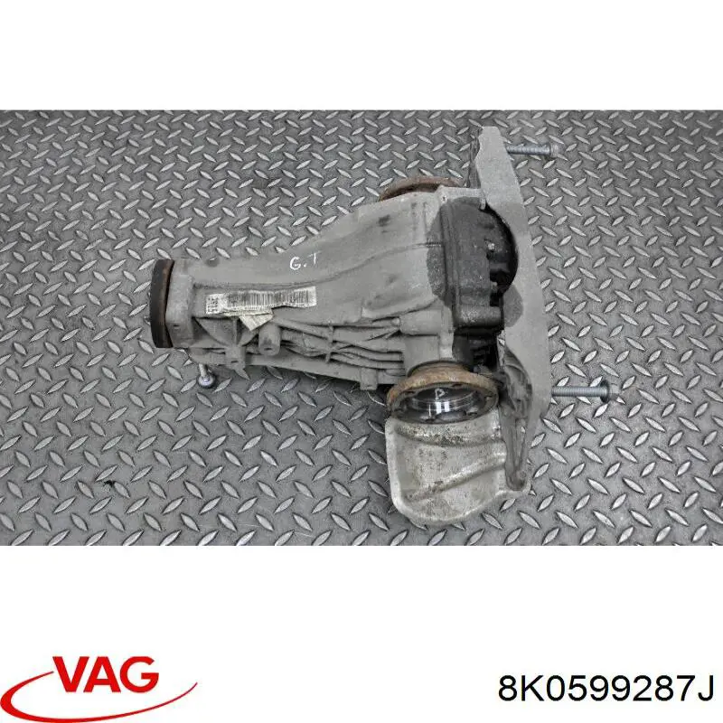Кронштейн/траверса заднього редуктора, передня 8K0599287J VAG