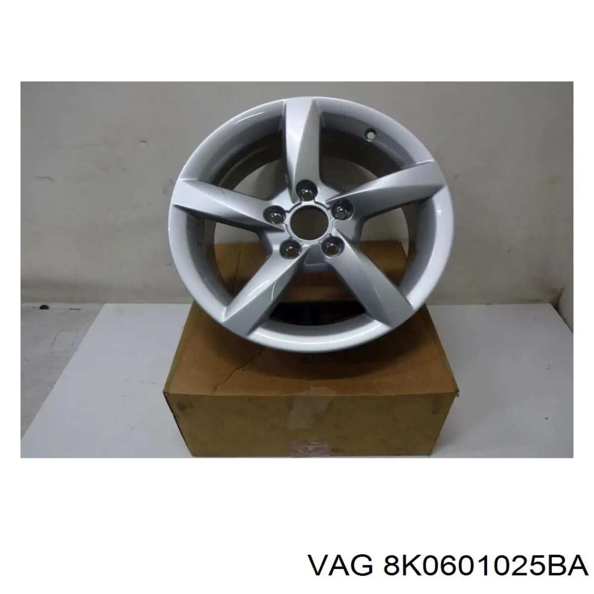 Диски колісні литі (легкосплавні, титанові) VAG 8K0601025BA ціна, від 805.19 USD