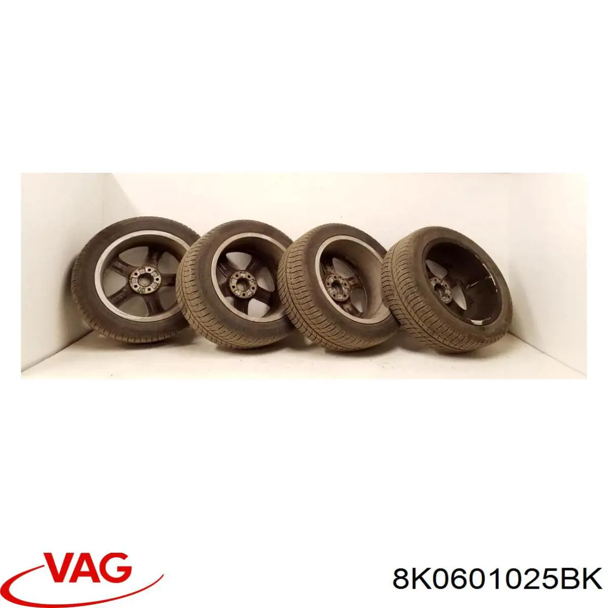 Диски колісні литі (легкосплавні, титанові) VAG 8K0601025CE ціна, від 380.08 USD