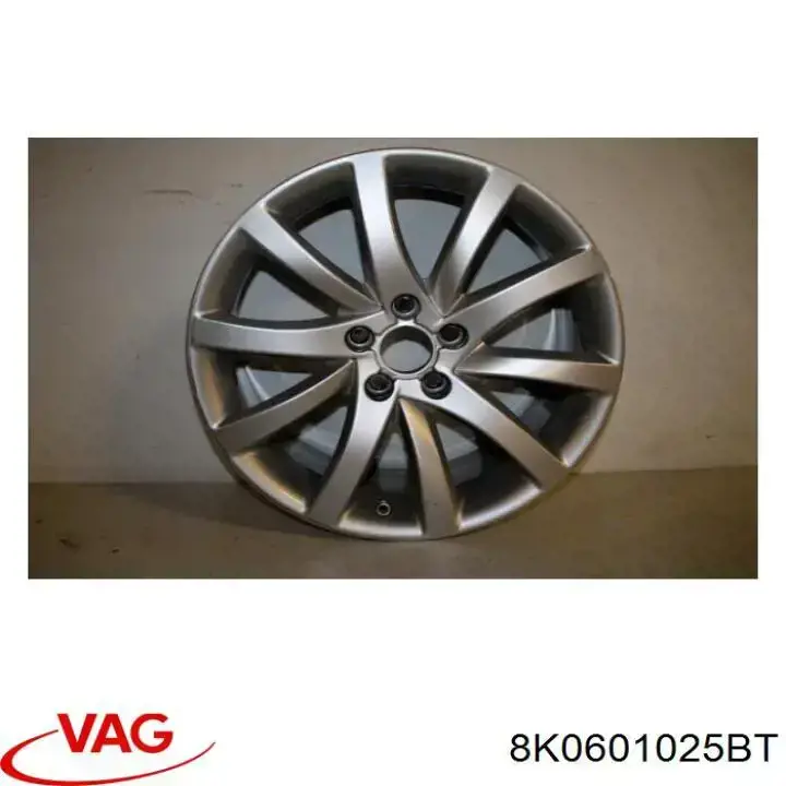Диски литі (легкосплавні, титанові) VAG 8K0601025BT