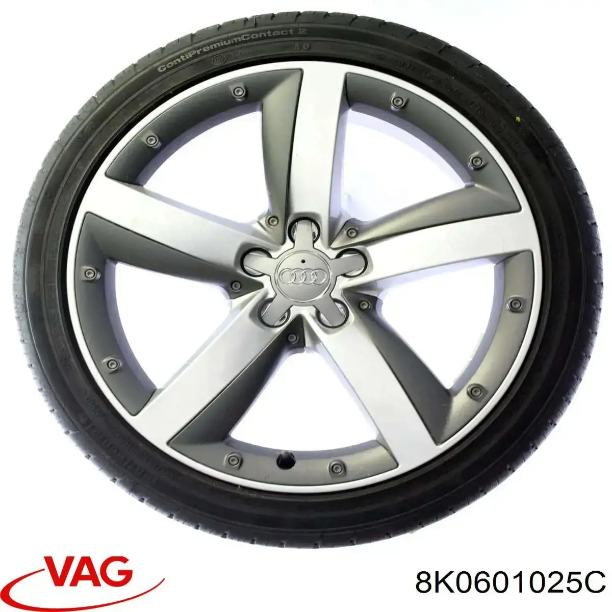 Купити 8K0601025C VAG Диски колісні литі (легкосплавні, титанові)