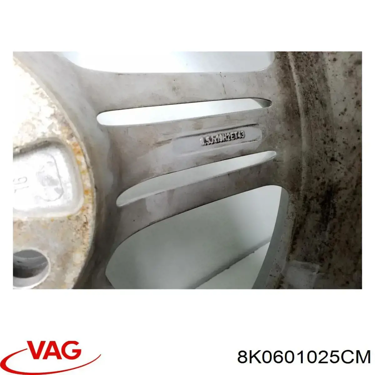 Купити 8K0601025CM VAG Диски колісні литі (легкосплавні, титанові)