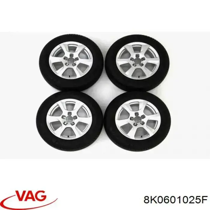 Купити 8K0601025F VAG Диски колісні литі (легкосплавні, титанові)