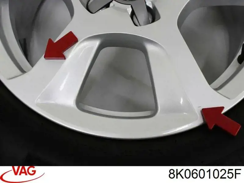 Диски колісні литі (легкосплавні, титанові) VAG 8K0601025F ціна, від 570.78 USD