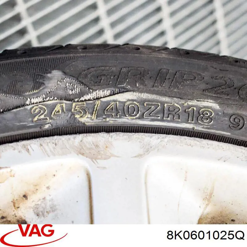Диски литі (легкосплавні, титанові) VAG 8K0601025CK