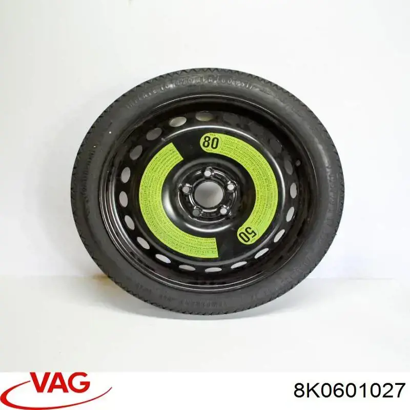 Купити 8K0601027F VAG Диск колесний