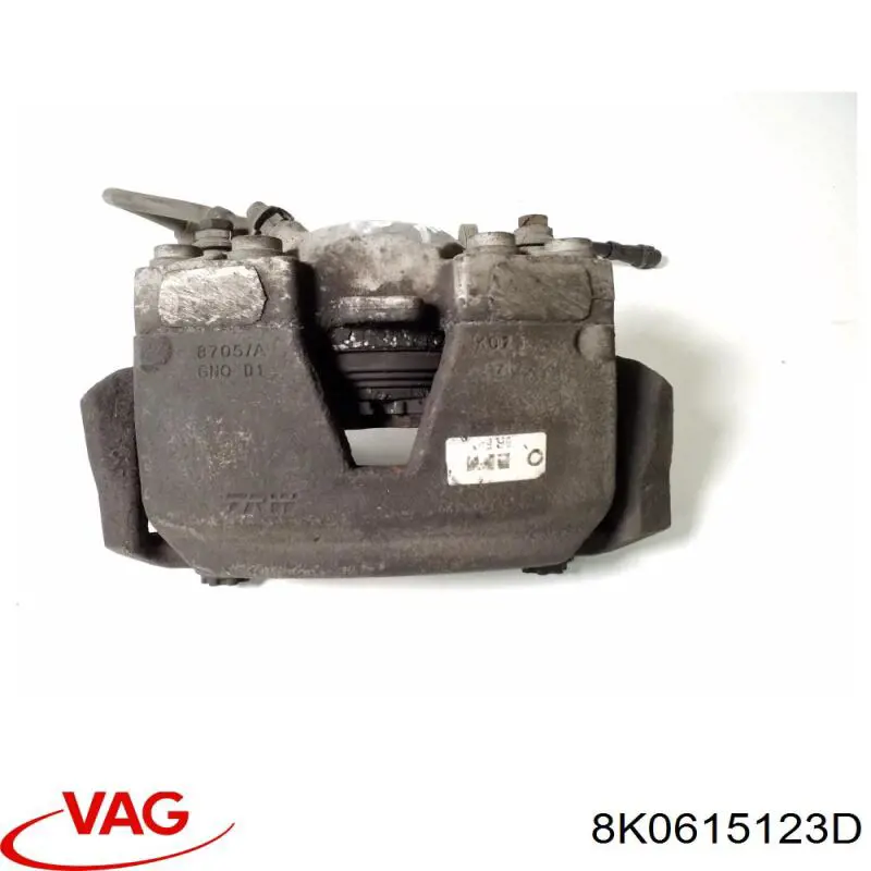 Супорт гальмівний передній лівий VAG 8K0615123D ціна, від 12.70 USD