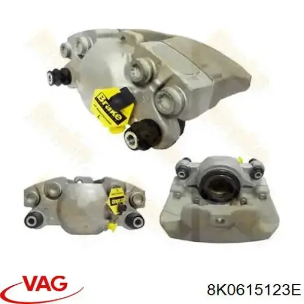 Купити 8K0615123E VAG Супорт гальмівний передній лівий