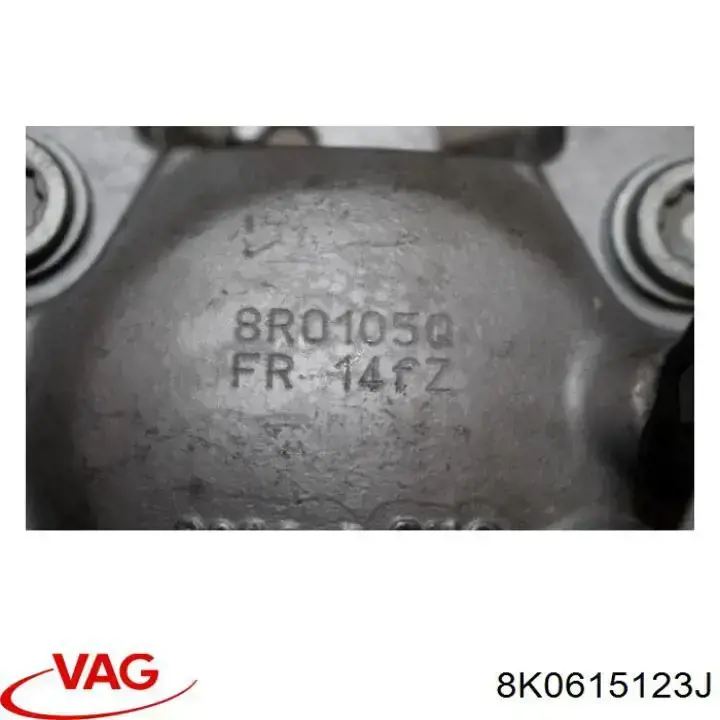 8K0615123J VAG Супорт гальмівний, передній, лівий
