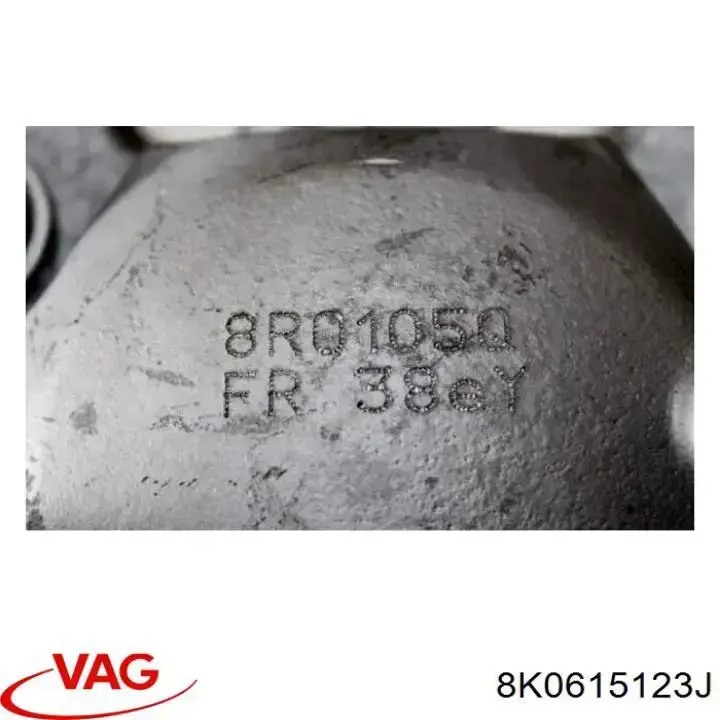Супорт гальмівний передній лівий VAG 8K0615123J ціна, від 17.13 USD