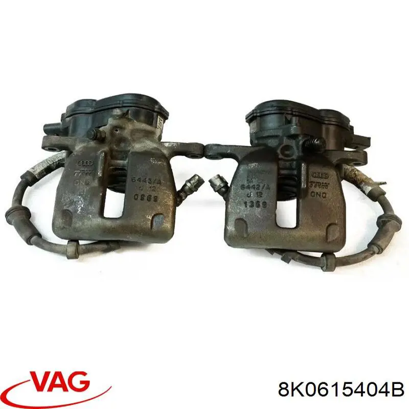 8K0615404B VAG Супорт гальмівний задній правий