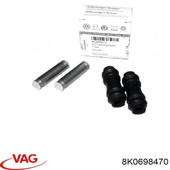 Пильник направляючої супортугальмівного, заднього VAG 8K0698470 ціна, від 3.94 USD
