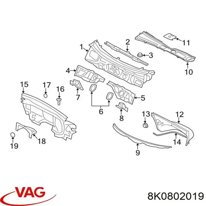 8K0802019 VAG 