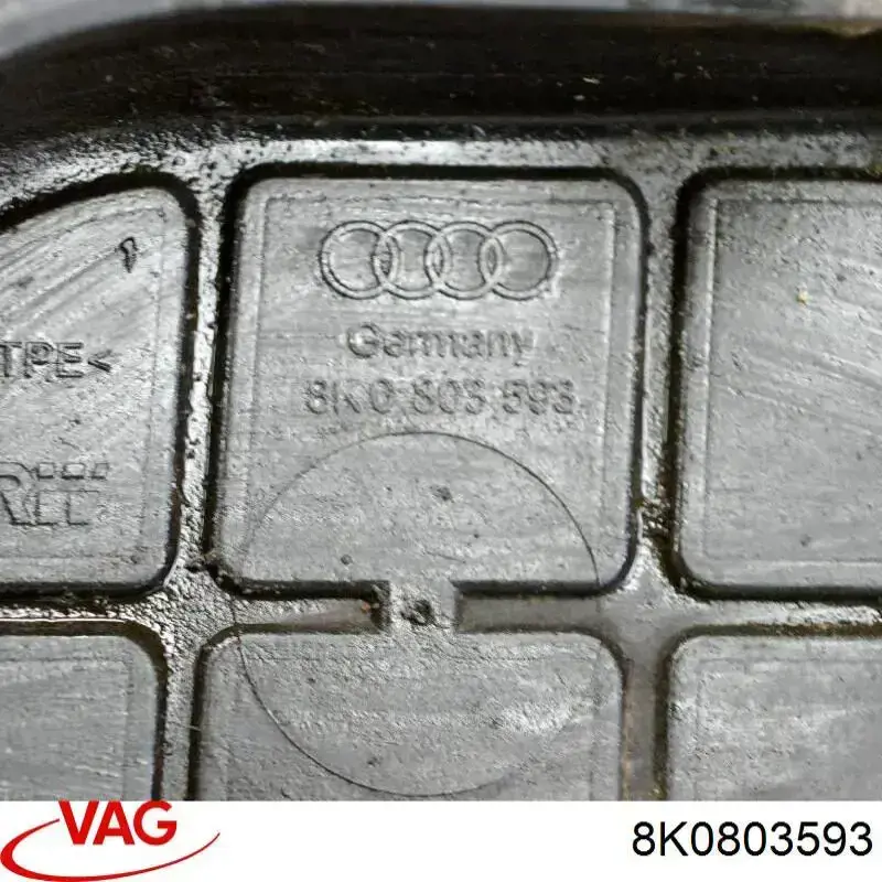 Заглушка кузова VAG 8K0803593