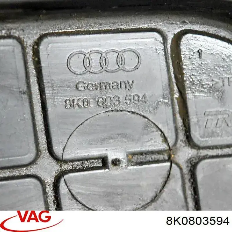 Заглушка днища кузова 8K0803594 VAG