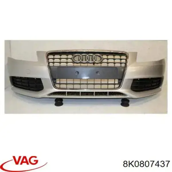 Купити 8K0807437 VAG Буфер (бампер) передній