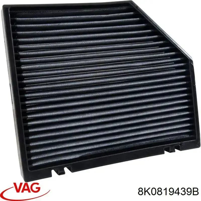 Фільтр повітряний обігрівача VAG 8K0819439B ціна, від 23.14 USD