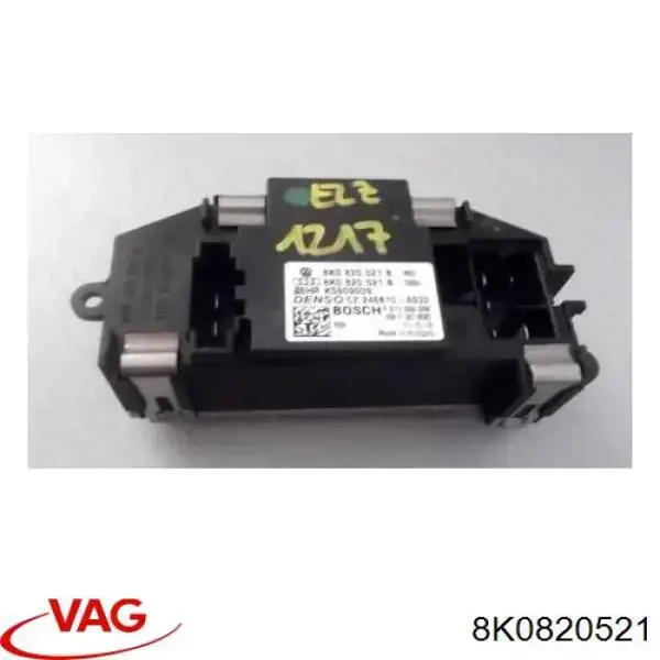 Резистор обігрівача VAG 8K0820521 ціна, від 10.71 USD